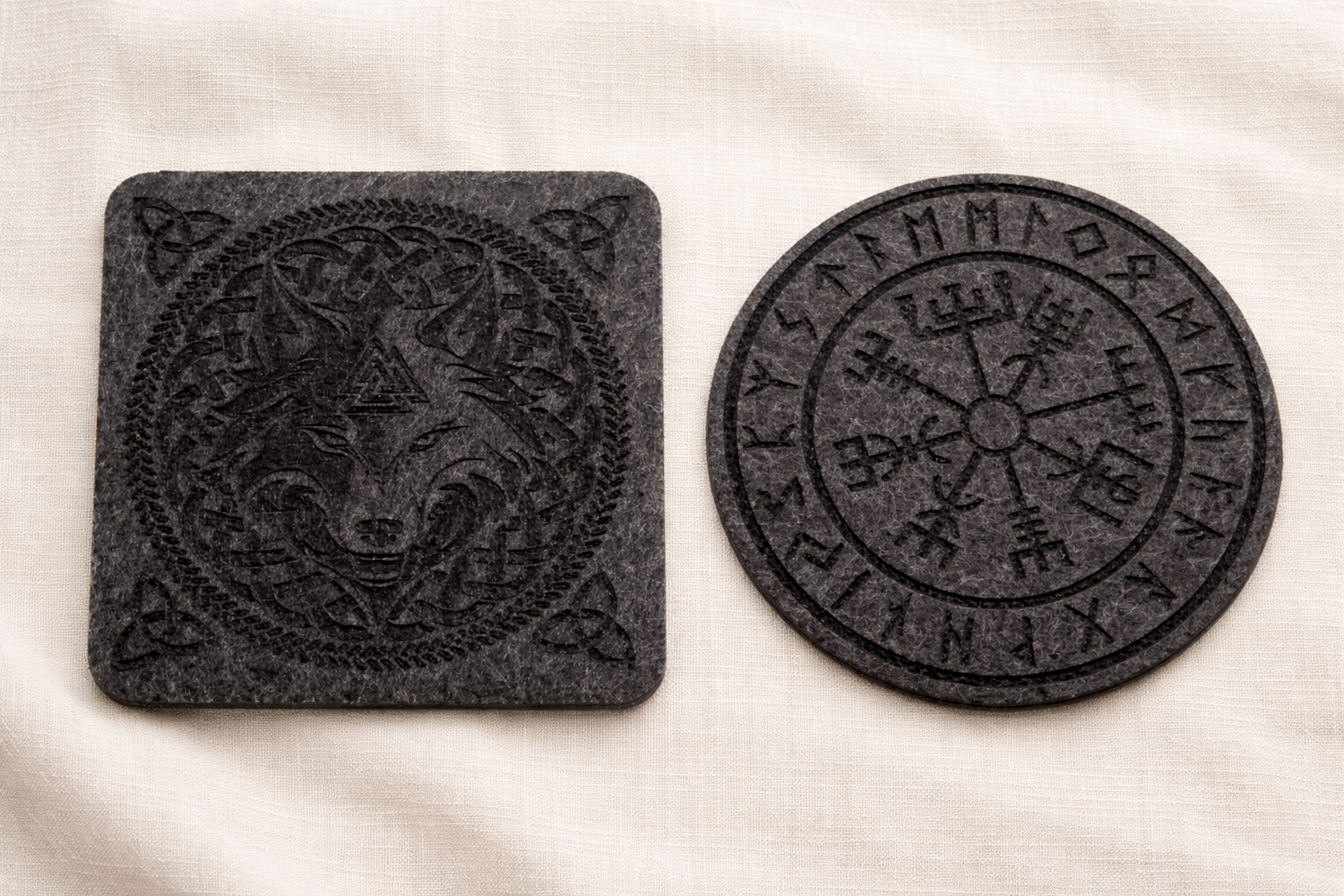 Untersetzer - Lasergravur